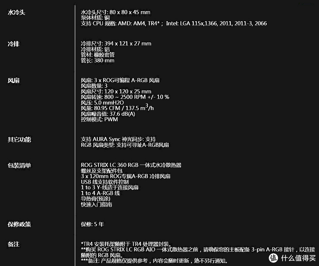 我最大的特点就是贵——华硕ROG STRIX LC 360 RGB飞龙一体式水冷入手小测