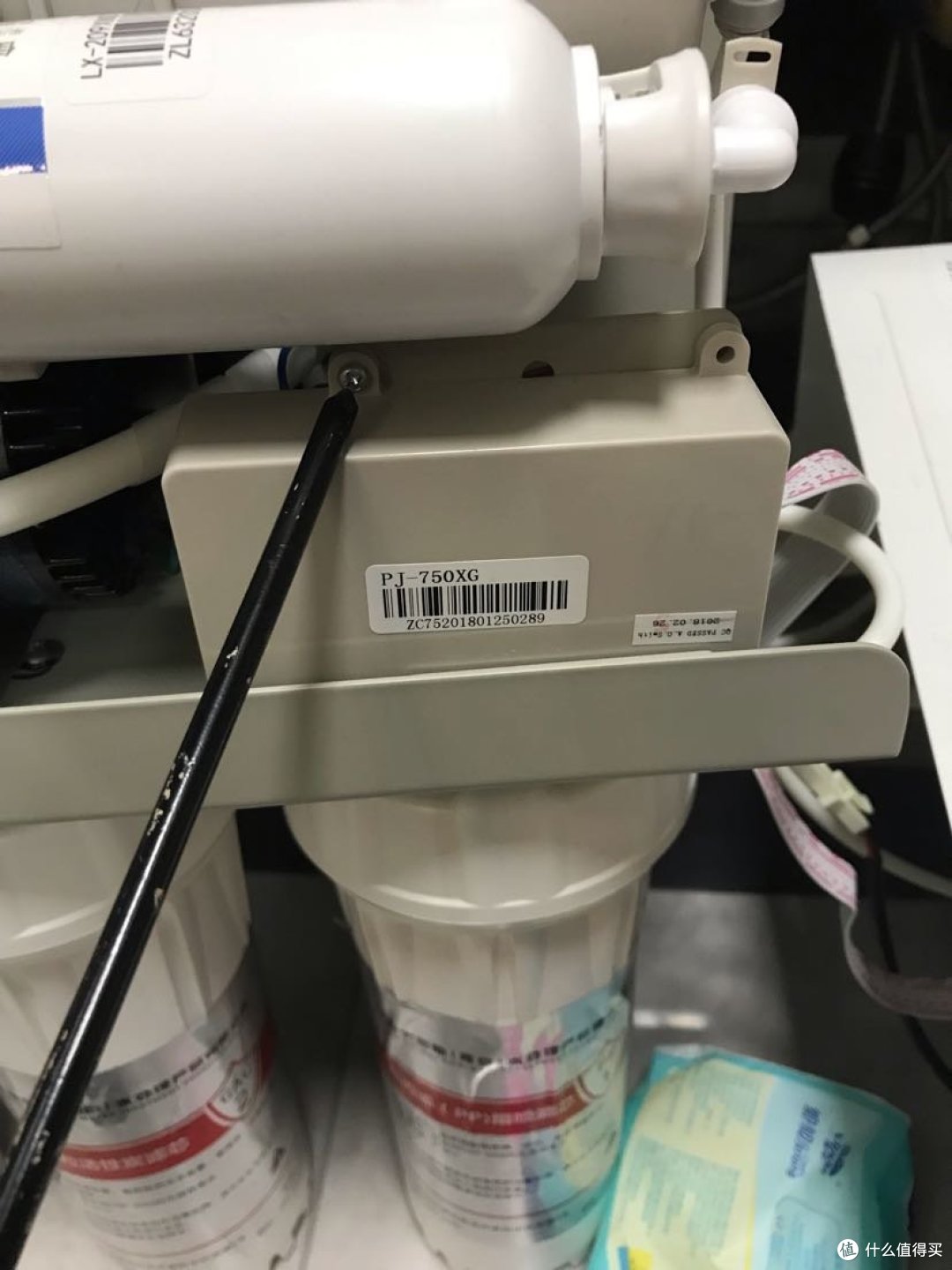 屌丝省钱记之佳尼特CR400-C-C-7净水器滤芯自行购买并更换