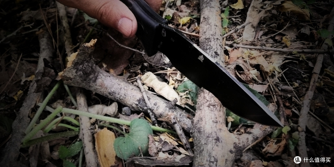户外带把洛克X  荒野求生不再怕——汉道洛克X生存直刀初体验