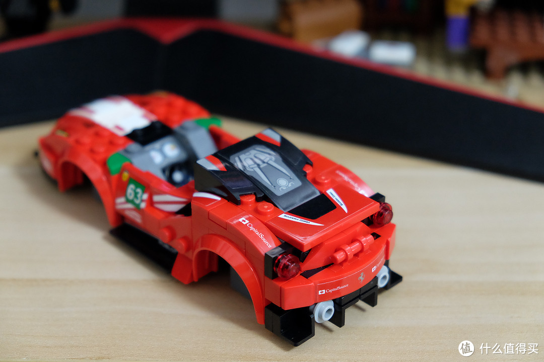 488 GTB赛道版——LEGO 乐高 超级赛车系列 75886 法拉利 488 GT3