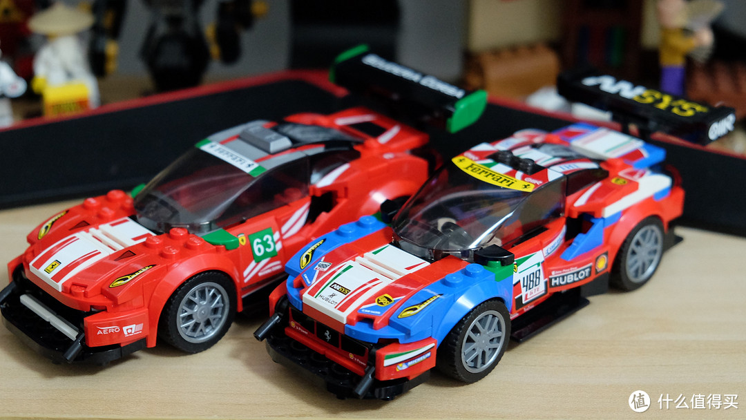 488 GTB赛道版——LEGO 乐高 超级赛车系列 75886 法拉利 488 GT3