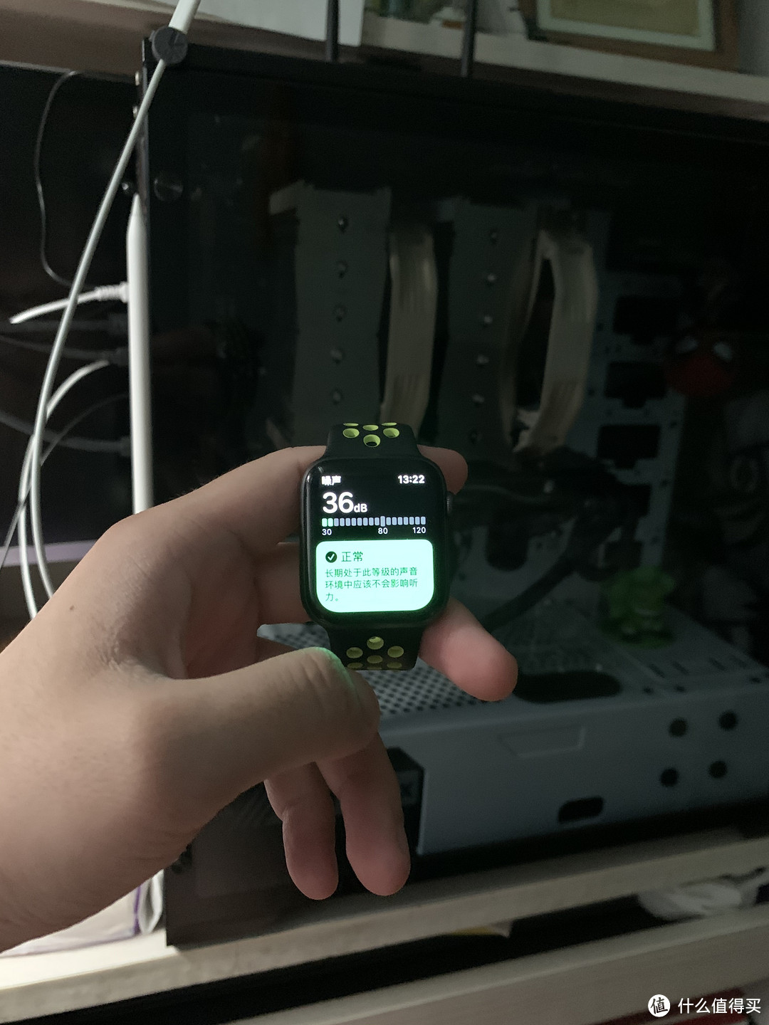 apple watch自带的噪音监测app…aw噪音测试第一人？？？