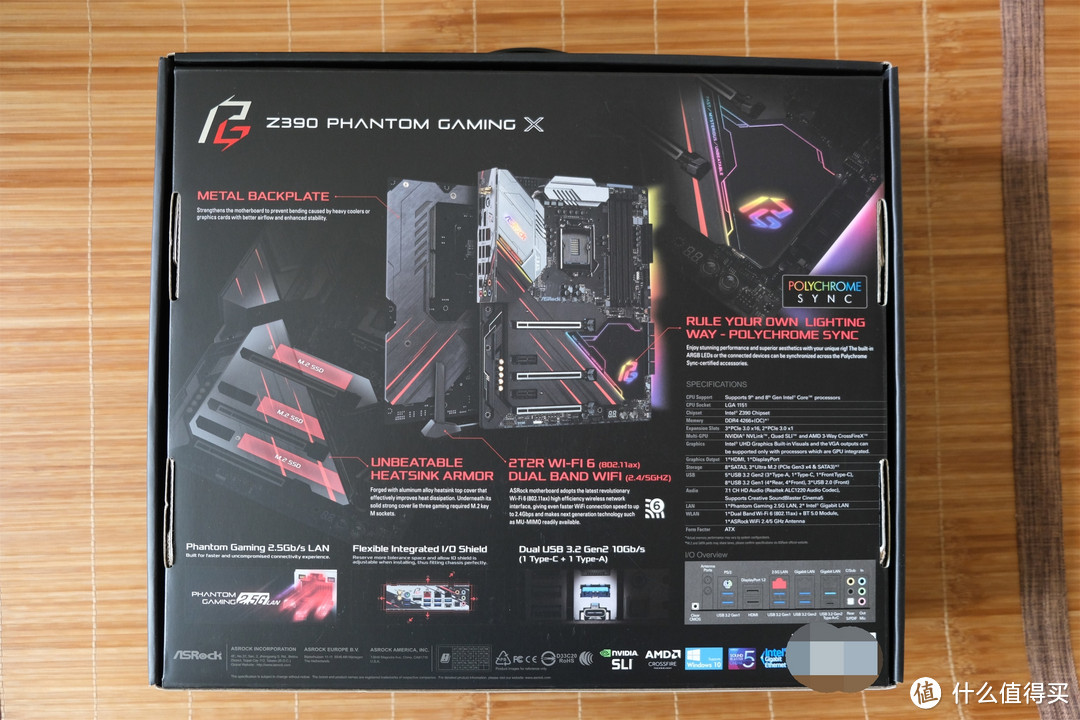 49系列第二弹——华擎 Z390 Phantom Gaming X