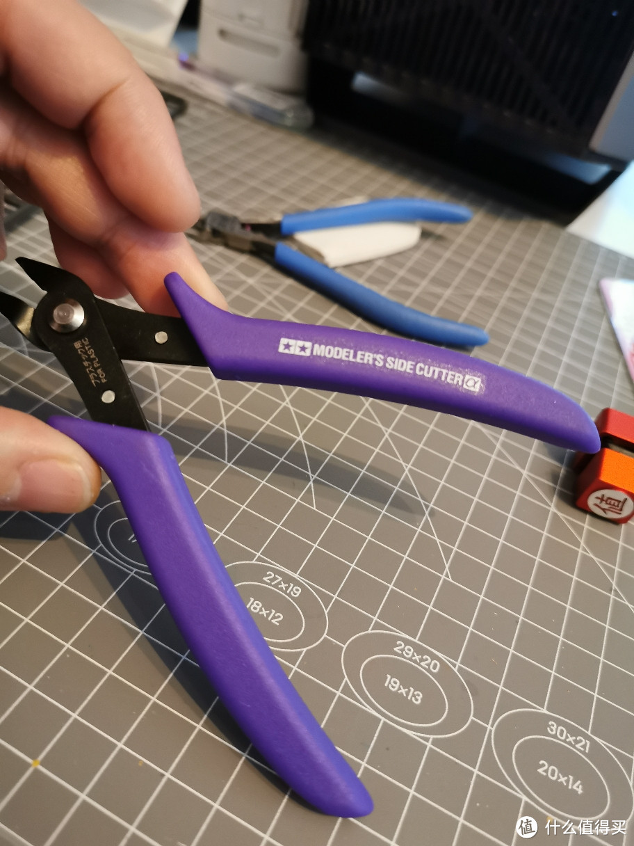 作为副剪钳还是可以的,tamiya田宫高碳钢水口钳开箱简测