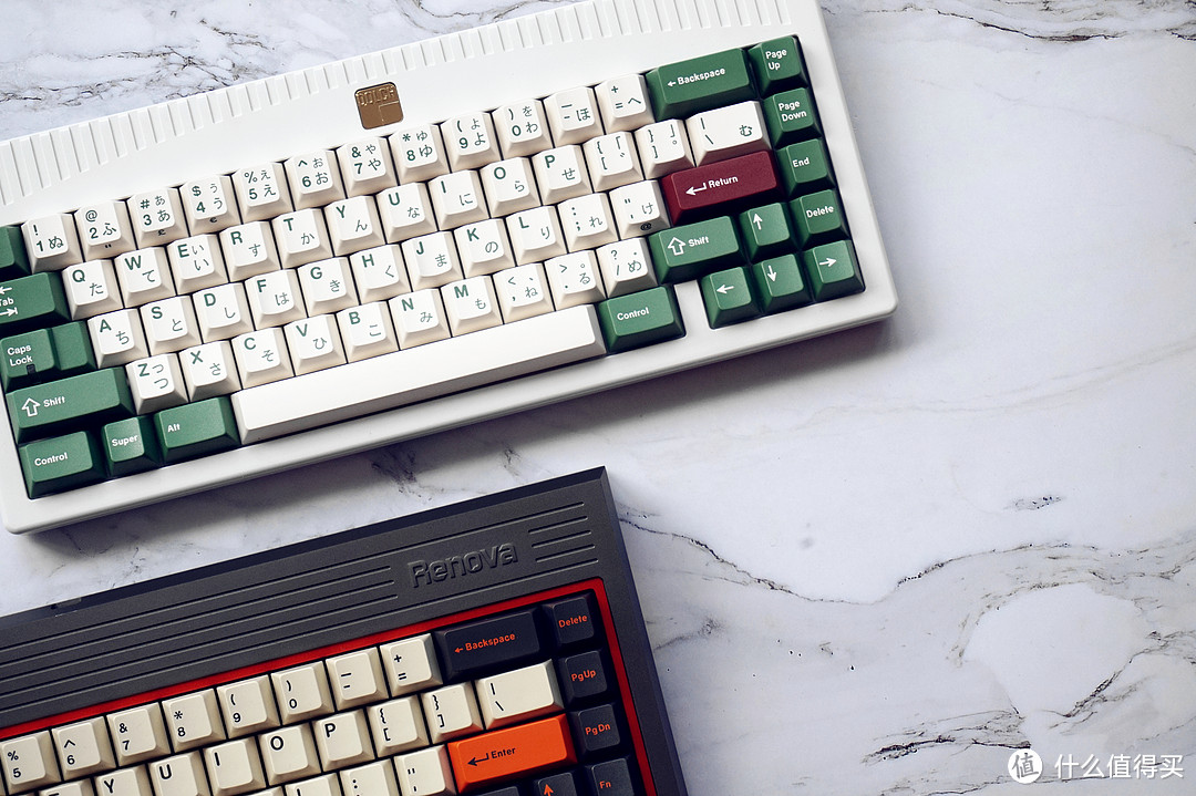 这套键帽顶三把ikbc？—GMK Camping R2二色键帽开箱体验