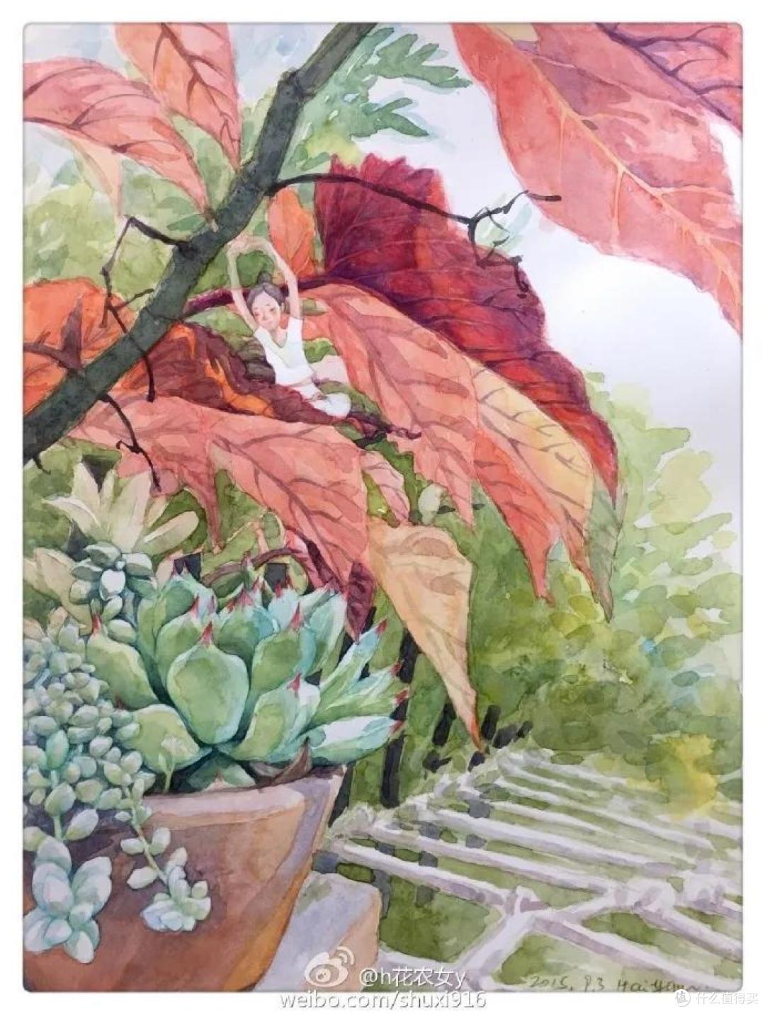她把节气、园艺和萌猫画进画里,治愈万千粉丝!网友:这就是我向往的生活啊!