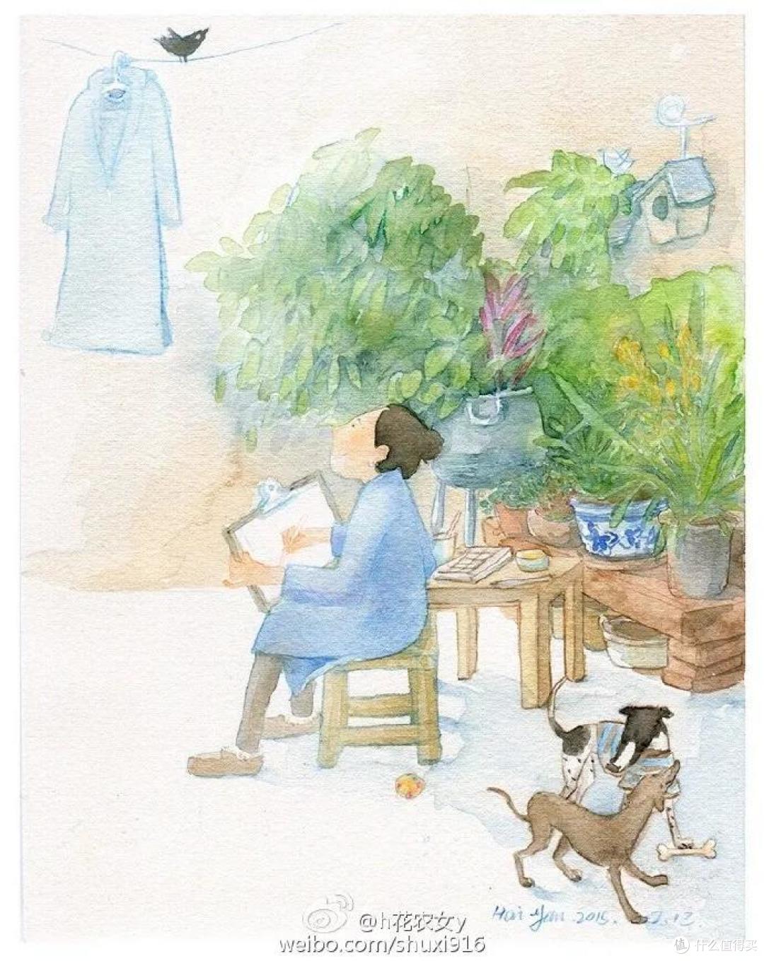 她把节气、园艺和萌猫画进画里,治愈万千粉丝!网友:这就是我向往的生活啊!