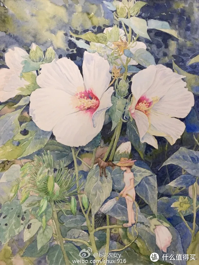 她把节气、园艺和萌猫画进画里,治愈万千粉丝!网友:这就是我向往的生活啊!