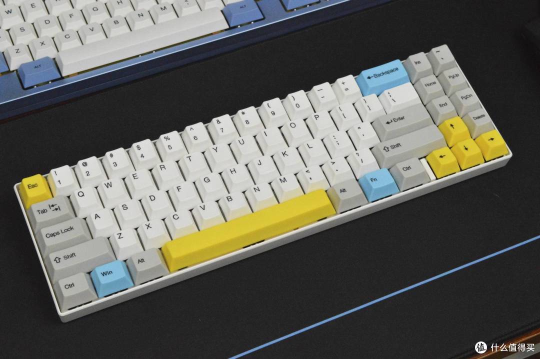 新奇体验:GANSS ALT71D樱桃青轴开箱作业