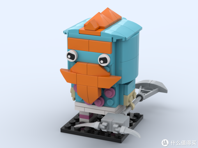 乐高沙和尚的配色真是很舒服