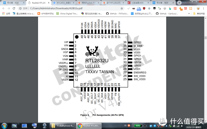 RTLSDR改装接收0.15-30Mhz中波短波频段（Q通道改制 ）