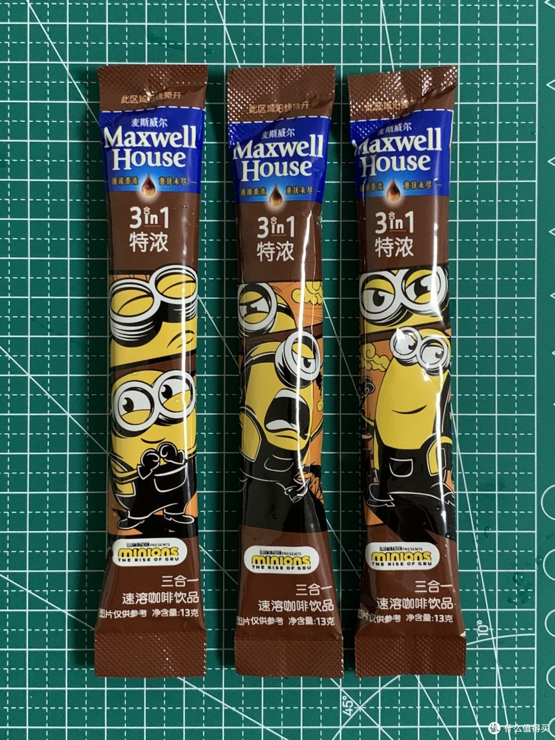 图书馆猿の麦斯威尔 Maxwell House 小黄人特浓速溶咖啡 简单晒
