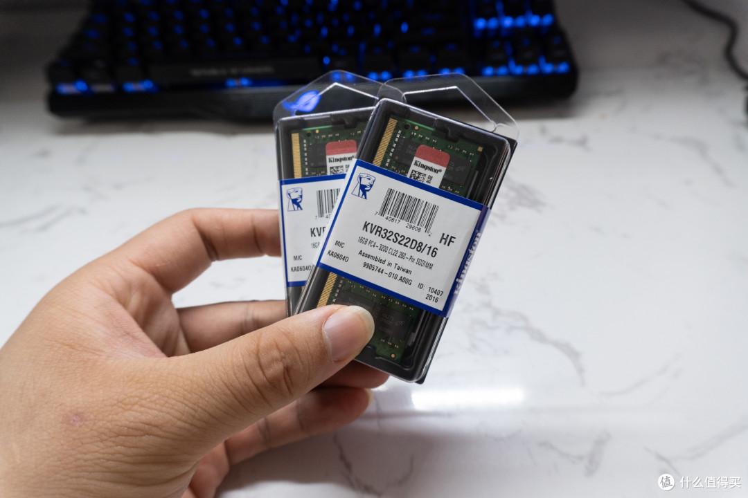 金士顿 DDR4 3200 频率 16GBx2 笔记本内存