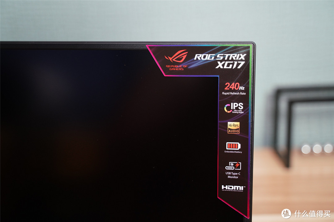 全球首款240Hz+3ms电竞便携显示器，ROG XG17AH评测