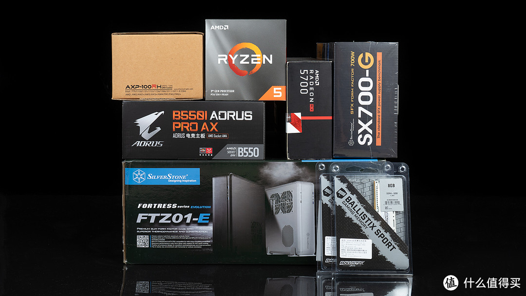 14L复古型ITX小钢炮3A装机—Ryzen 5 3600X+技嘉B550I+银欣FTZ01-E