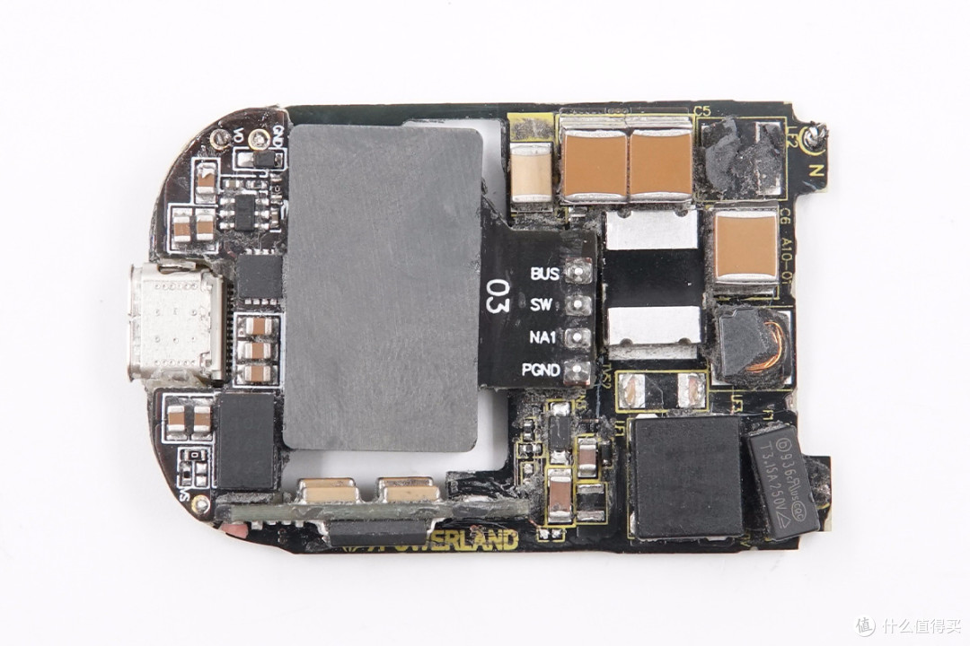 仅10mm薄:OPPO 50W饼干氮化镓快充拆解