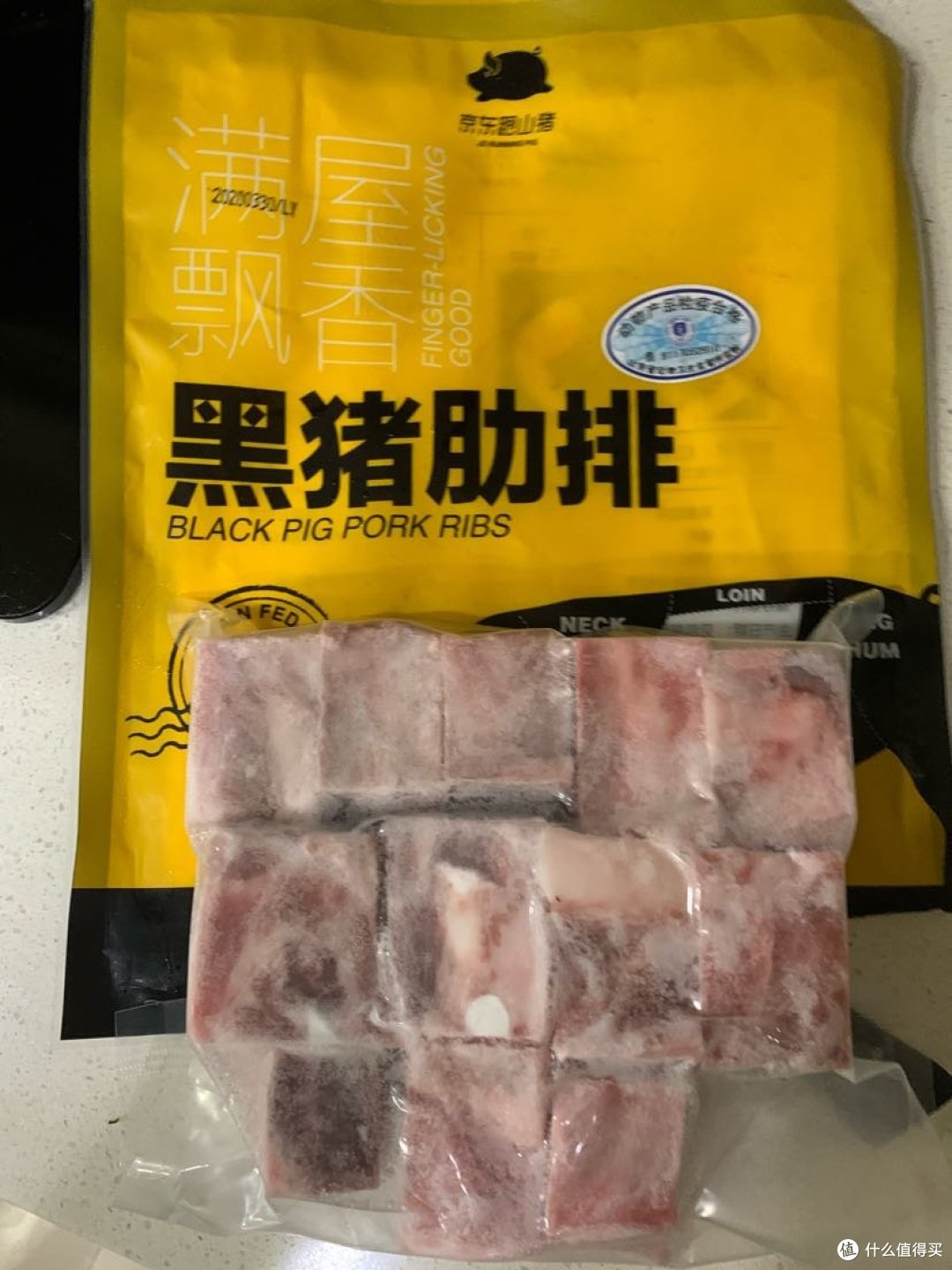 猪肋排之一菜两吃(上篇:香煎猪肋排)