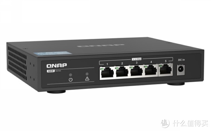 5路2.5G千兆，自动优化网络：QNAP威联通 发布首款2.5GbE千兆交换机