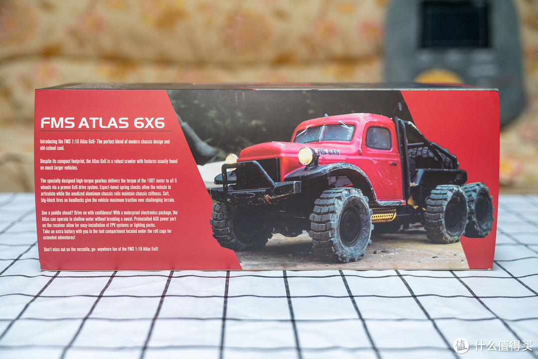 fms 1/18 斗牛者ATLAS 6x6——小比例模型中性能强的攀爬车