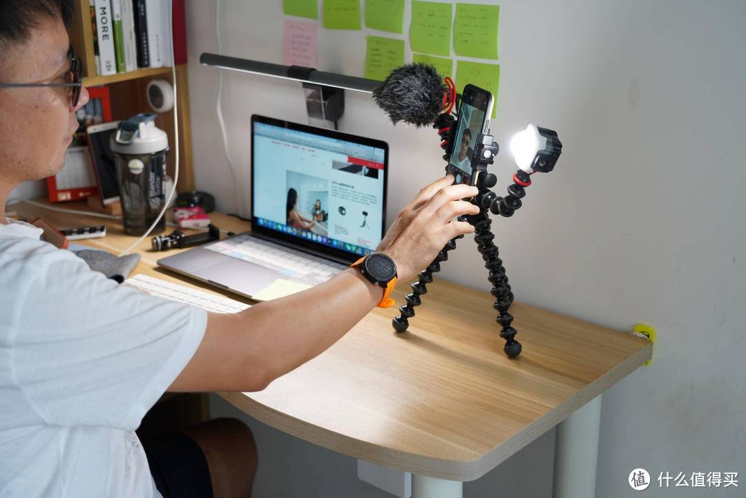 宙比 Joby GorillaPod Mobile Vlog播客套装 比想像中要强大