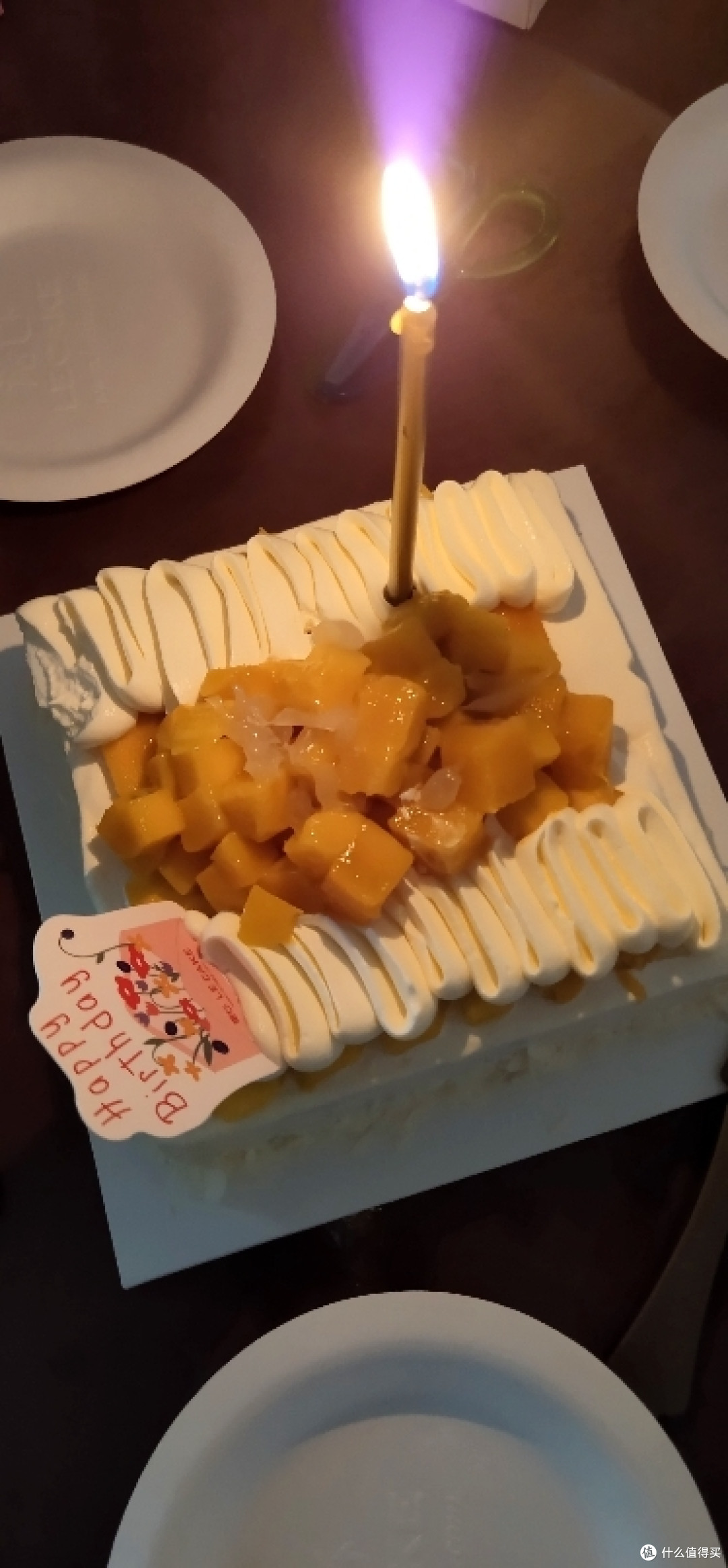 生日快乐蛋糕 诺心 LECAKE 杨枝甘露聚会生日蛋糕 5-8人食