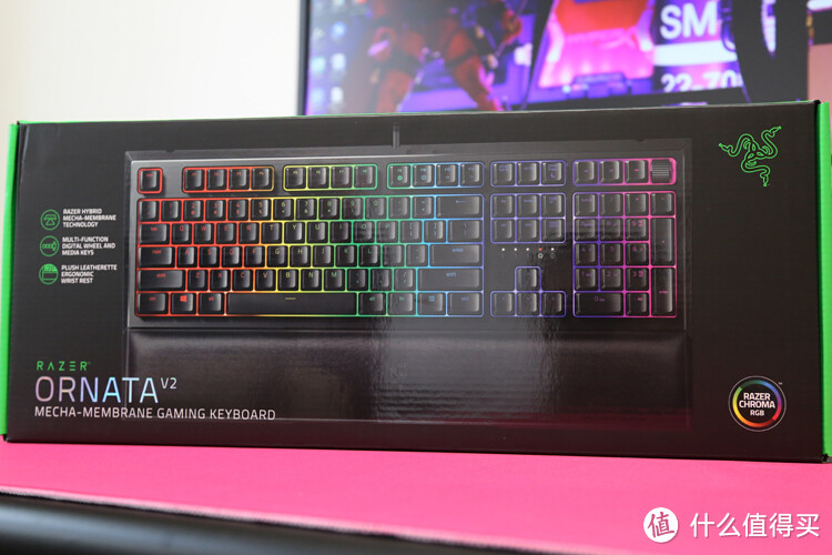 最佳轻机械键盘体验：雷蛇雨林狼蛛 V2  Razer Ornata v2