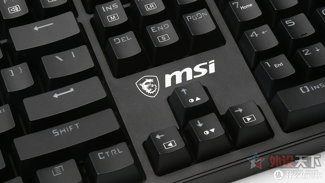 微星GK50Z游戏机械键盘评测：百元入门好选择