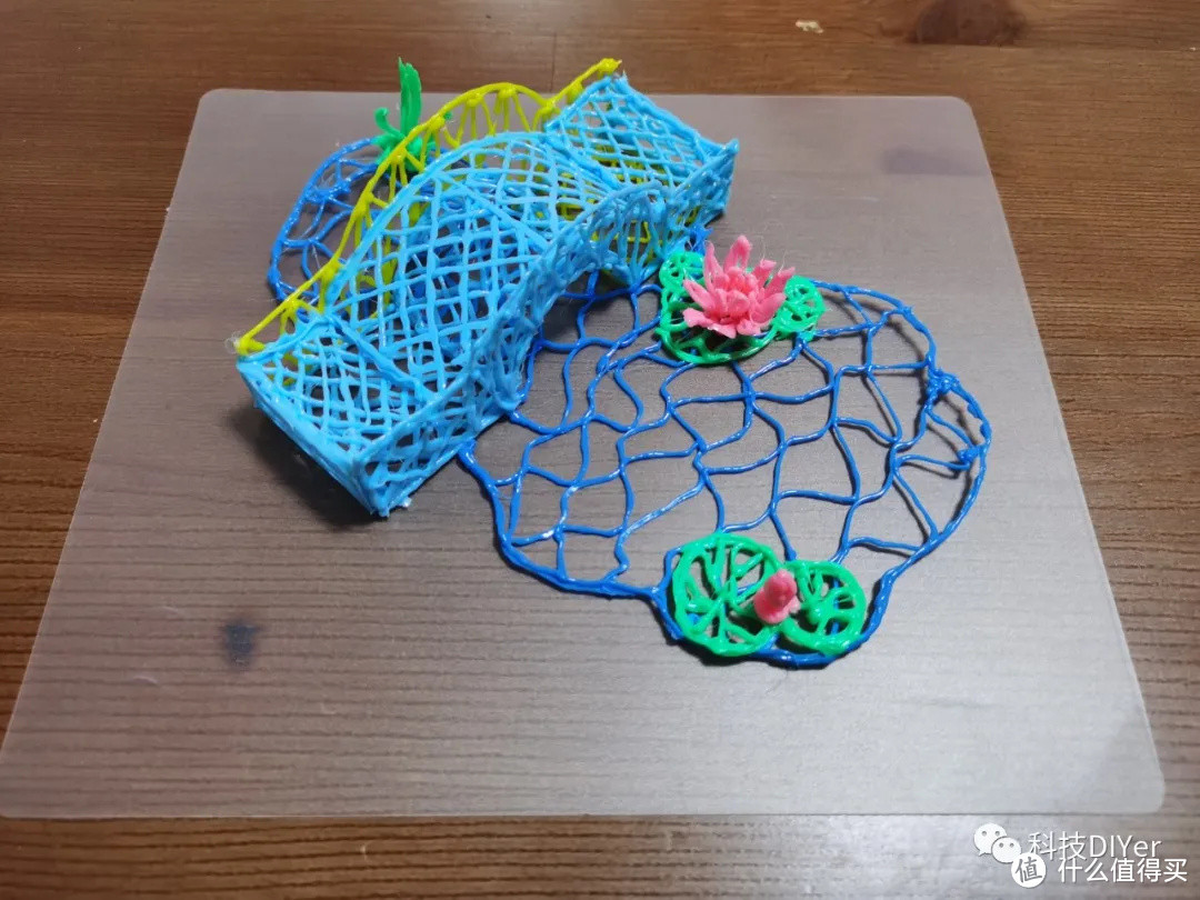 3D打印笔作品，送给女儿的玩具