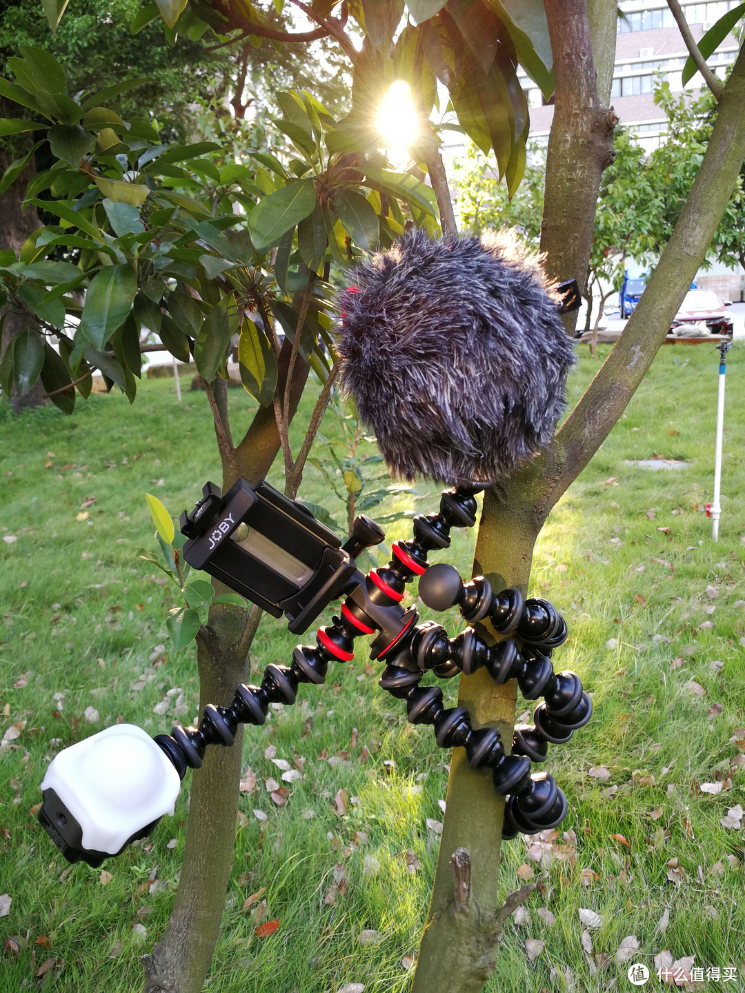 播客拍档Joby GorillaPod Mobile Vlog套装评测