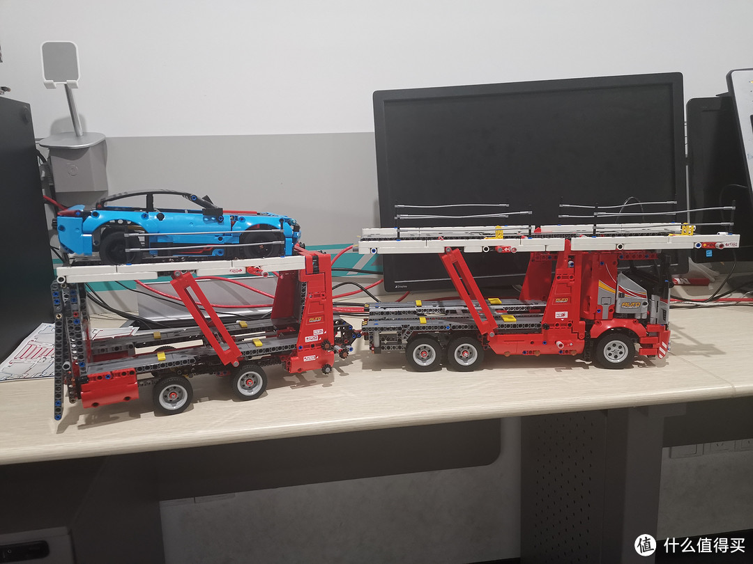 LEGO 42098汽车运输车 大挂车 A模式