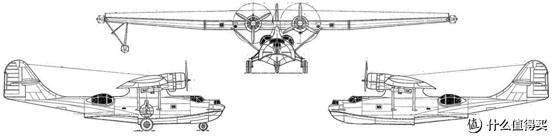 PBY-5A三视线图