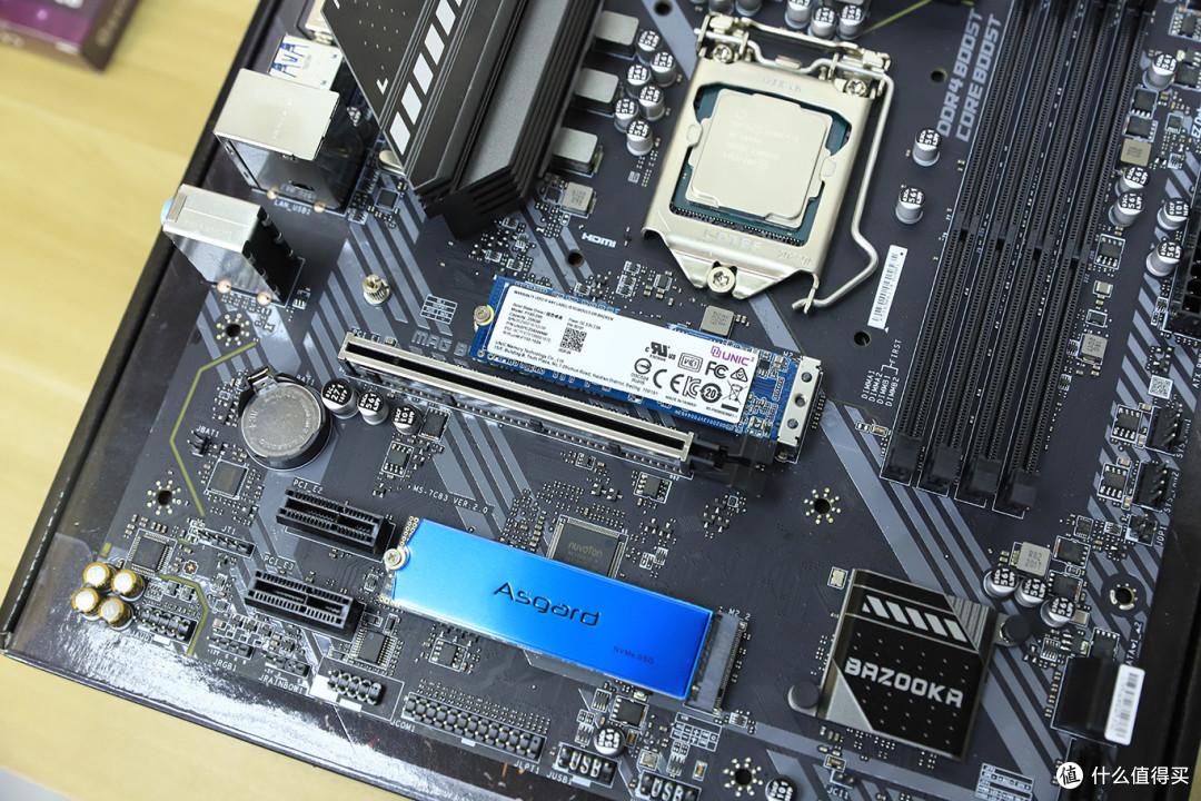 intel快乐游戏机,十代组合10400+微星B460M火箭炮