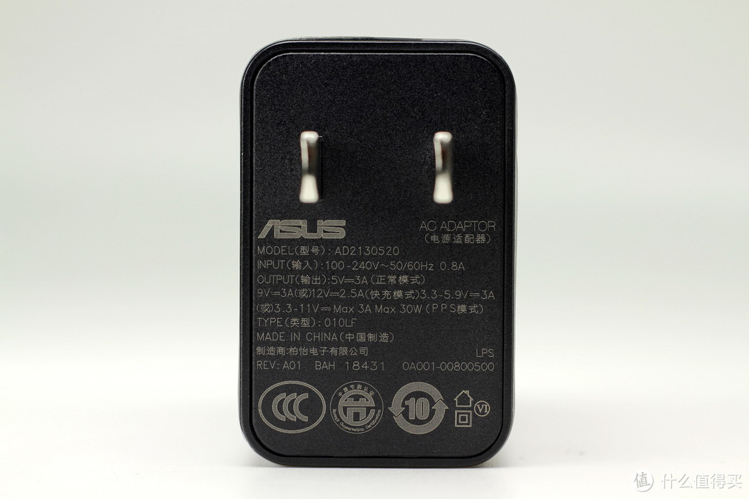 拆解报告：ASUS华硕30W USB PD快充充电器AD2130520