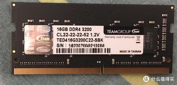 十铨科技ddr4 30 Elite笔记本内存开箱 内存 什么值得买