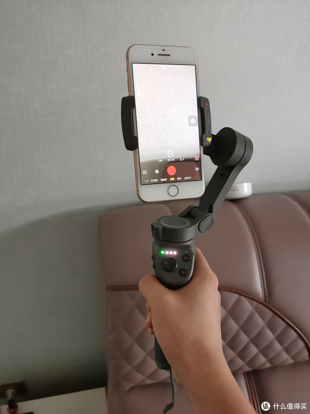 会议人品爆发抽中DJI 大疆 Osmo Mobile 3 灵眸手机云台开箱晒物