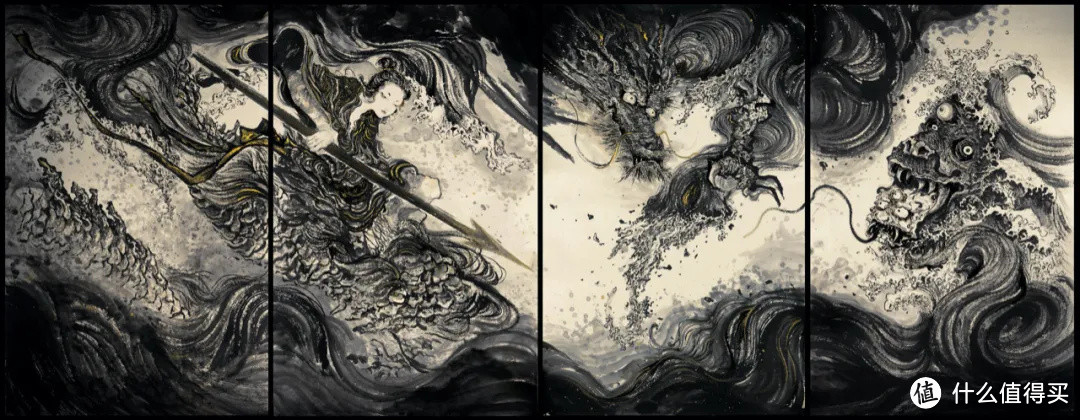 这是什么神仙画技!她绘出新水墨中国风,灵动笔法惊艳世人