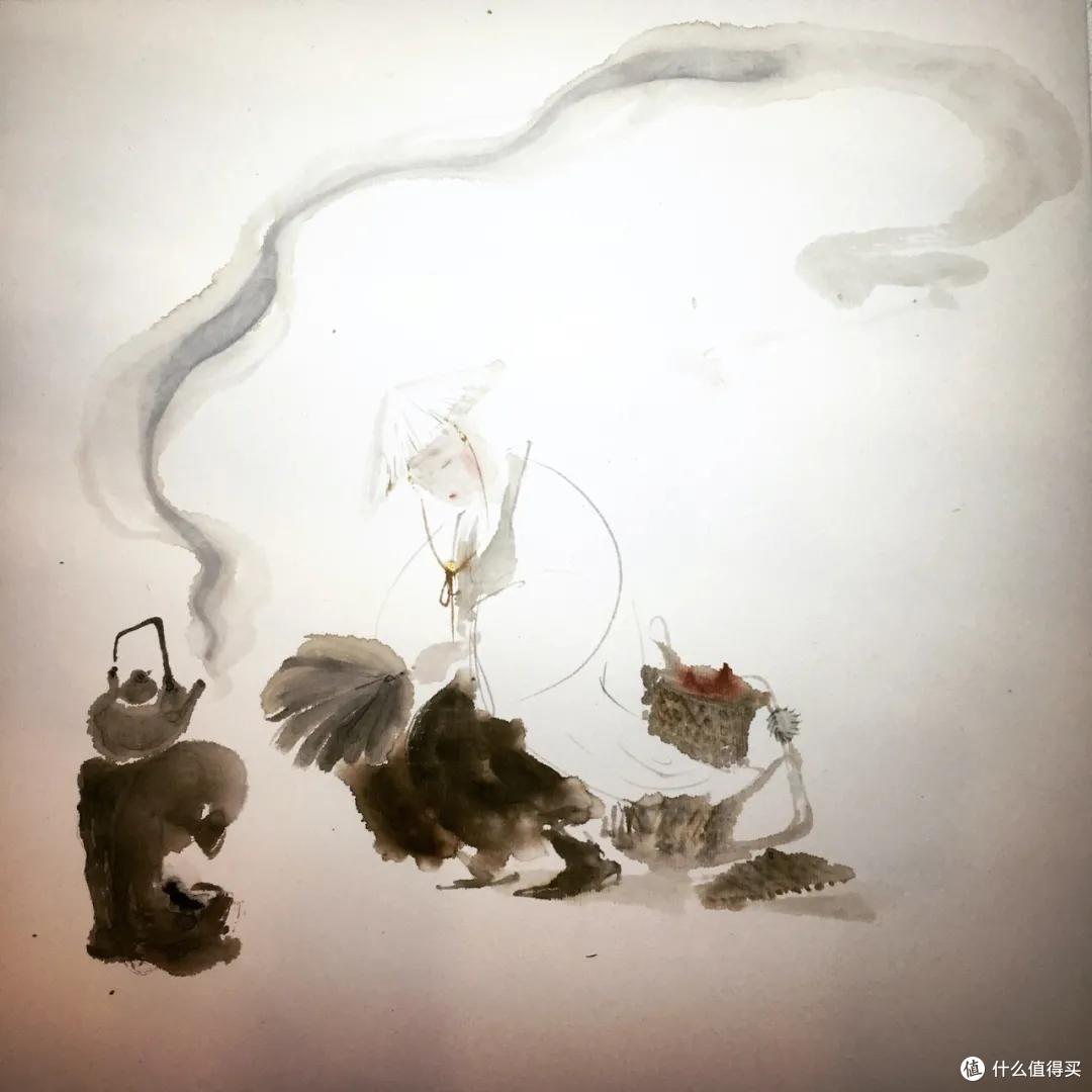这是什么神仙画技!她绘出新水墨中国风,灵动笔法惊艳世人