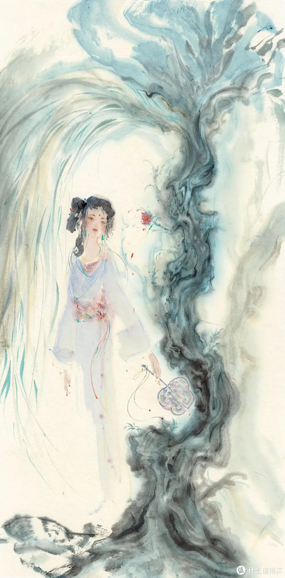 这是什么神仙画技!她绘出新水墨中国风,灵动笔法惊艳世人