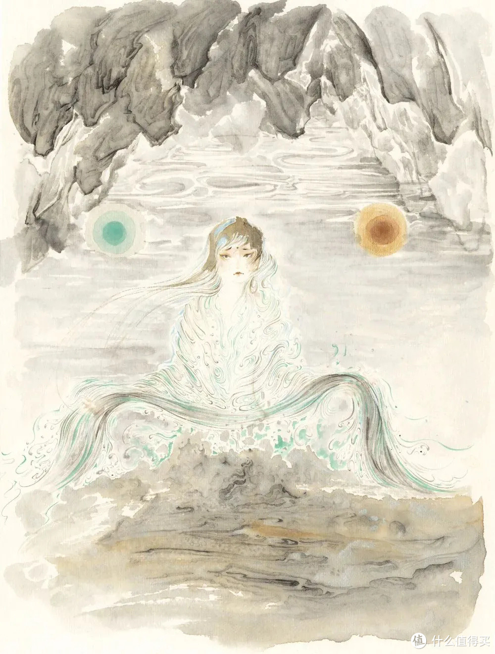 这是什么神仙画技!她绘出新水墨中国风,灵动笔法惊艳世人
