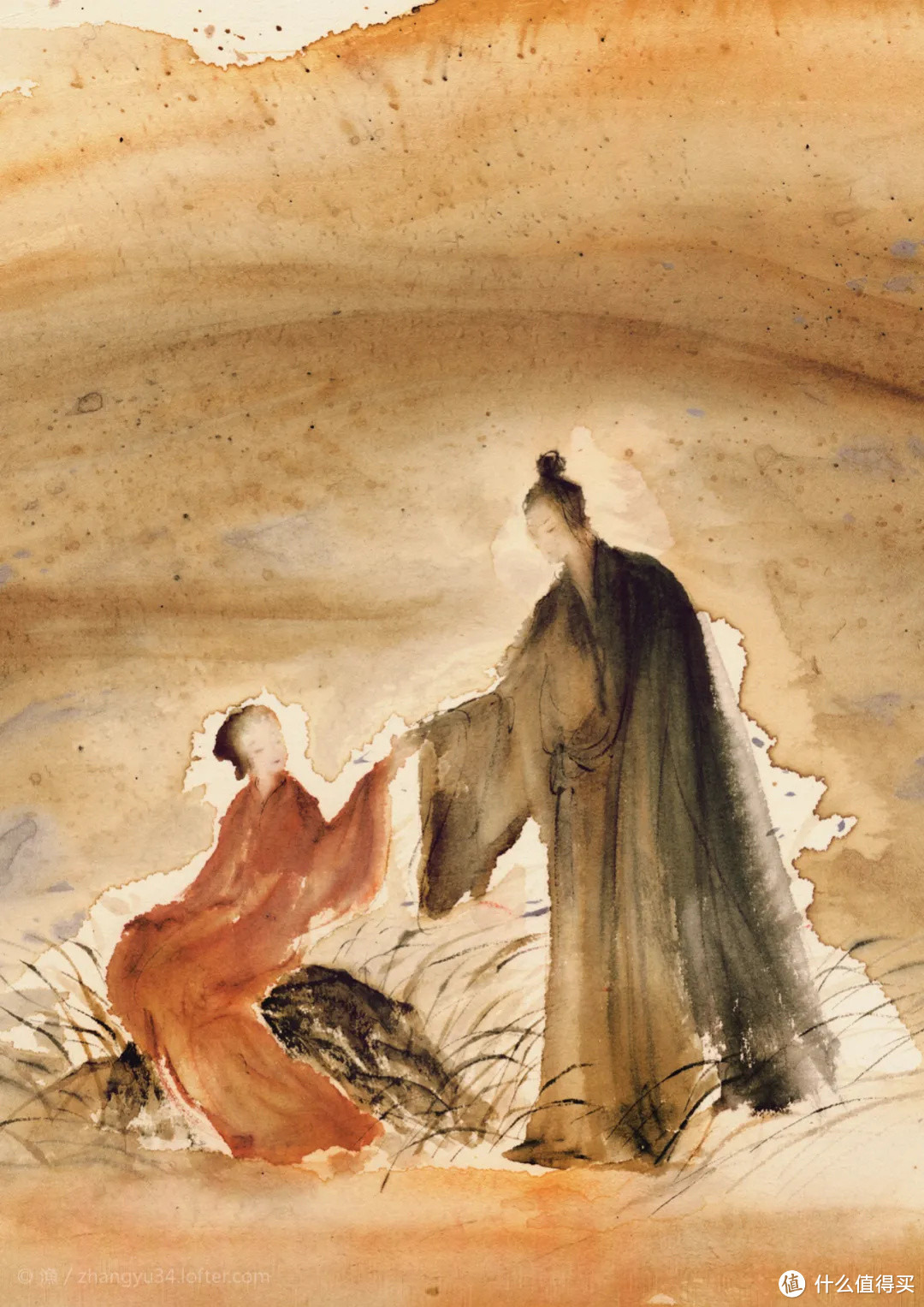 这是什么神仙画技!她绘出新水墨中国风,灵动笔法惊艳世人