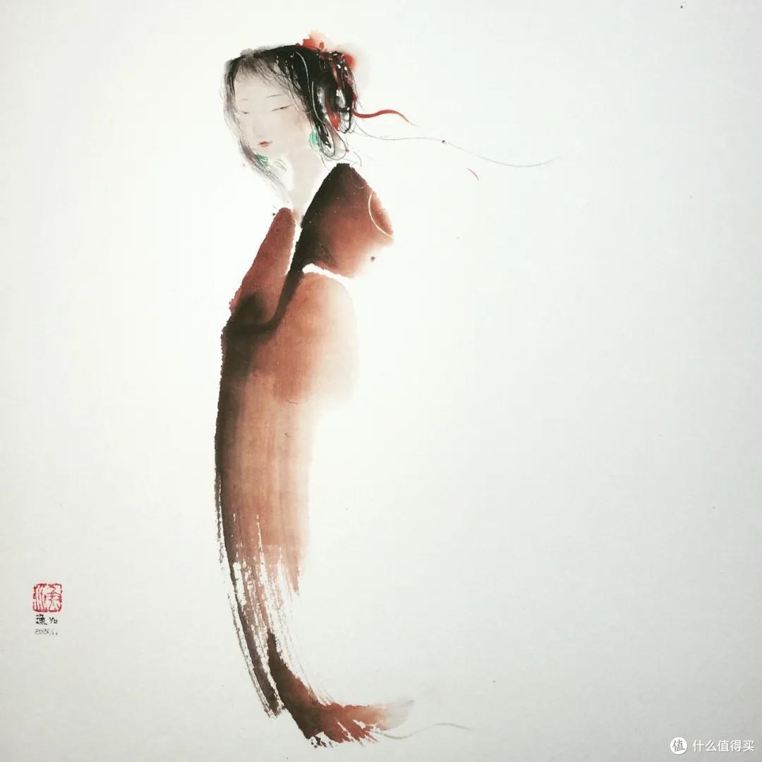 这是什么神仙画技!她绘出新水墨中国风,灵动笔法惊艳世人