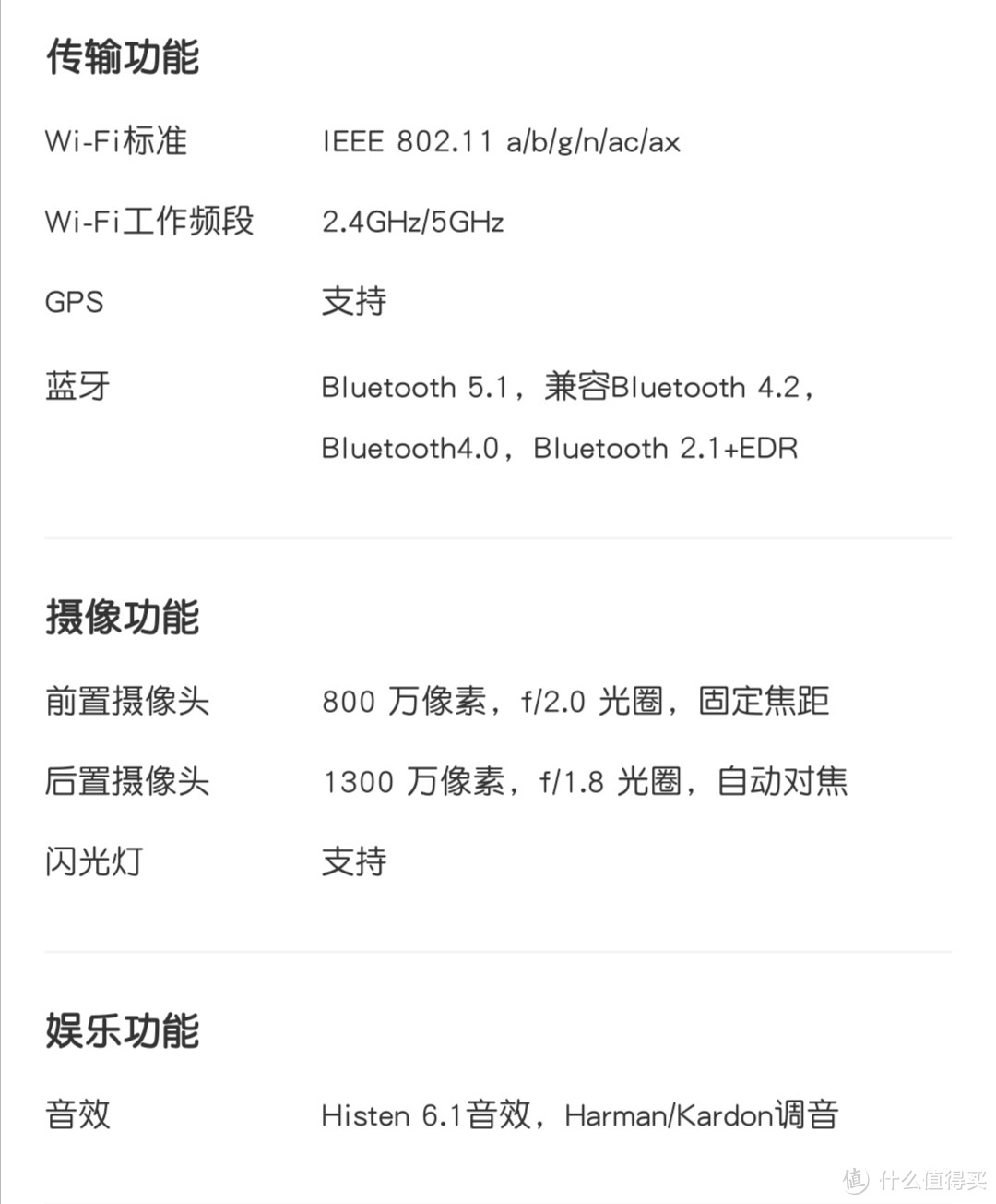 新加了WIFI6功能