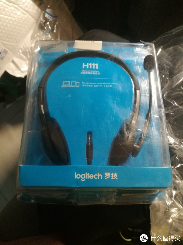 罗技Logitech H111头戴耳麦开箱测评