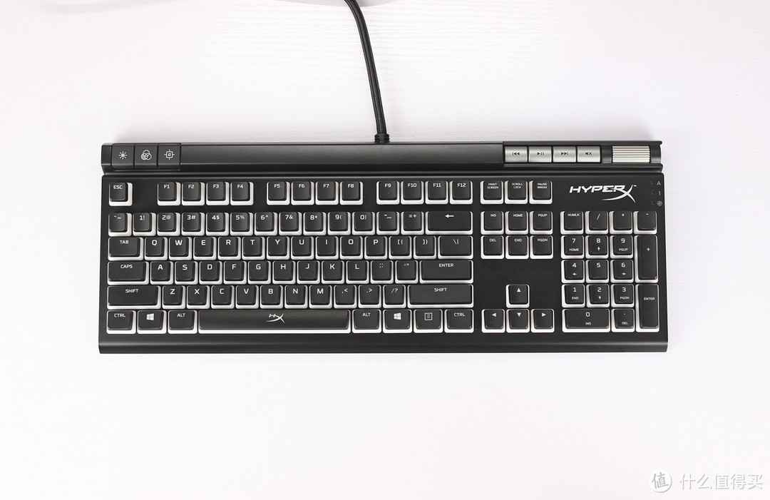 艳惊全场的小布丁，HyperX阿洛伊精英版2机械键盘分享