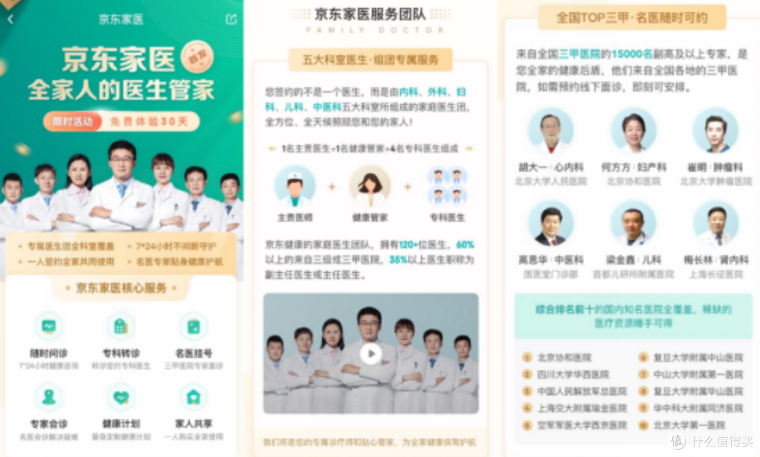 京东健康“家庭医生”上线:解决家庭看病痛点