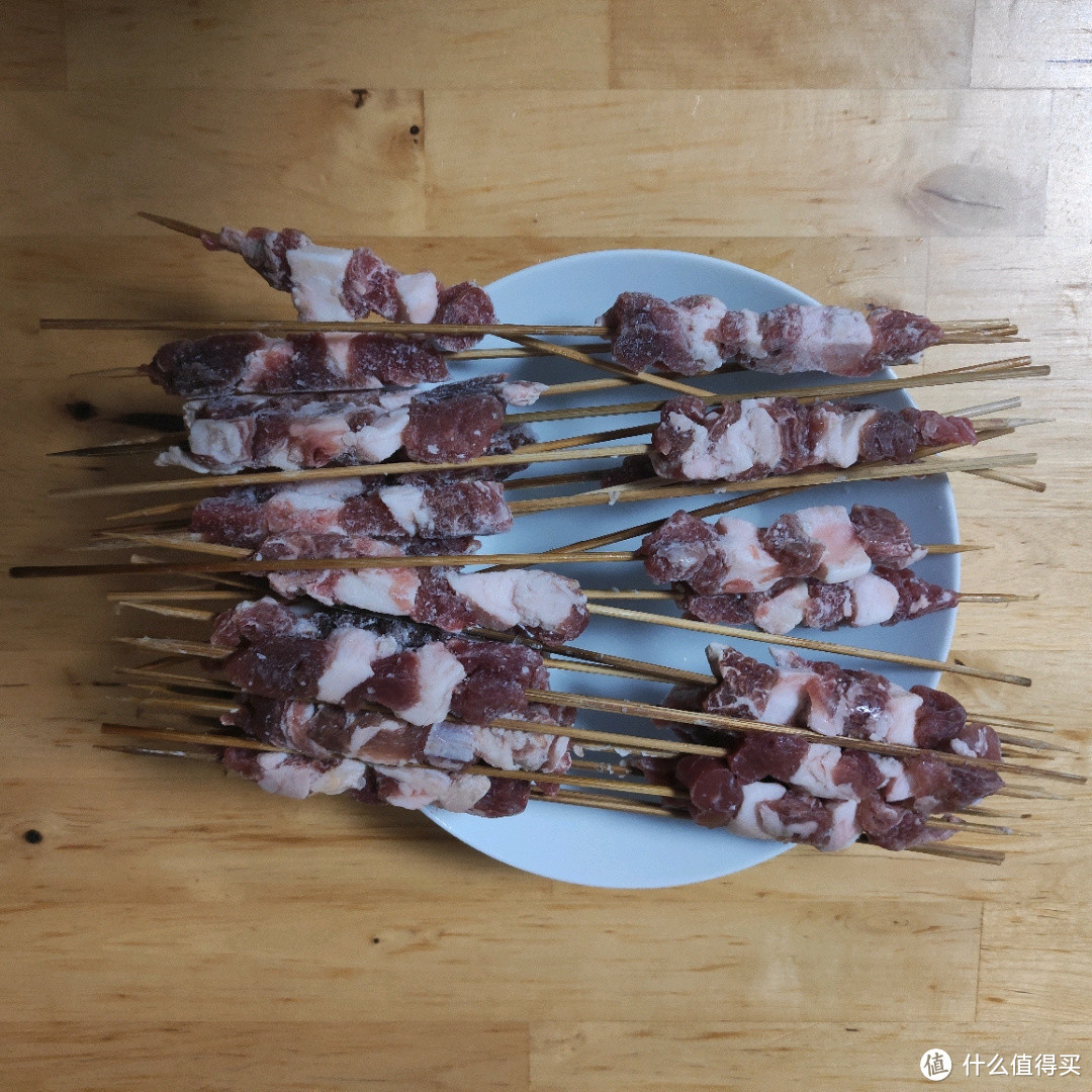 肉质鲜嫩，性价比高~ 京东生鲜大促入手，首食惠 新西兰羔羊肉串家庭装 晒单~