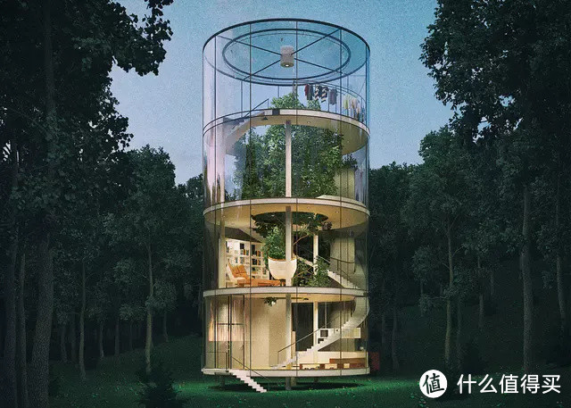 2013年神仙设计a tree in the house,积木化,艺术与积木的结合!