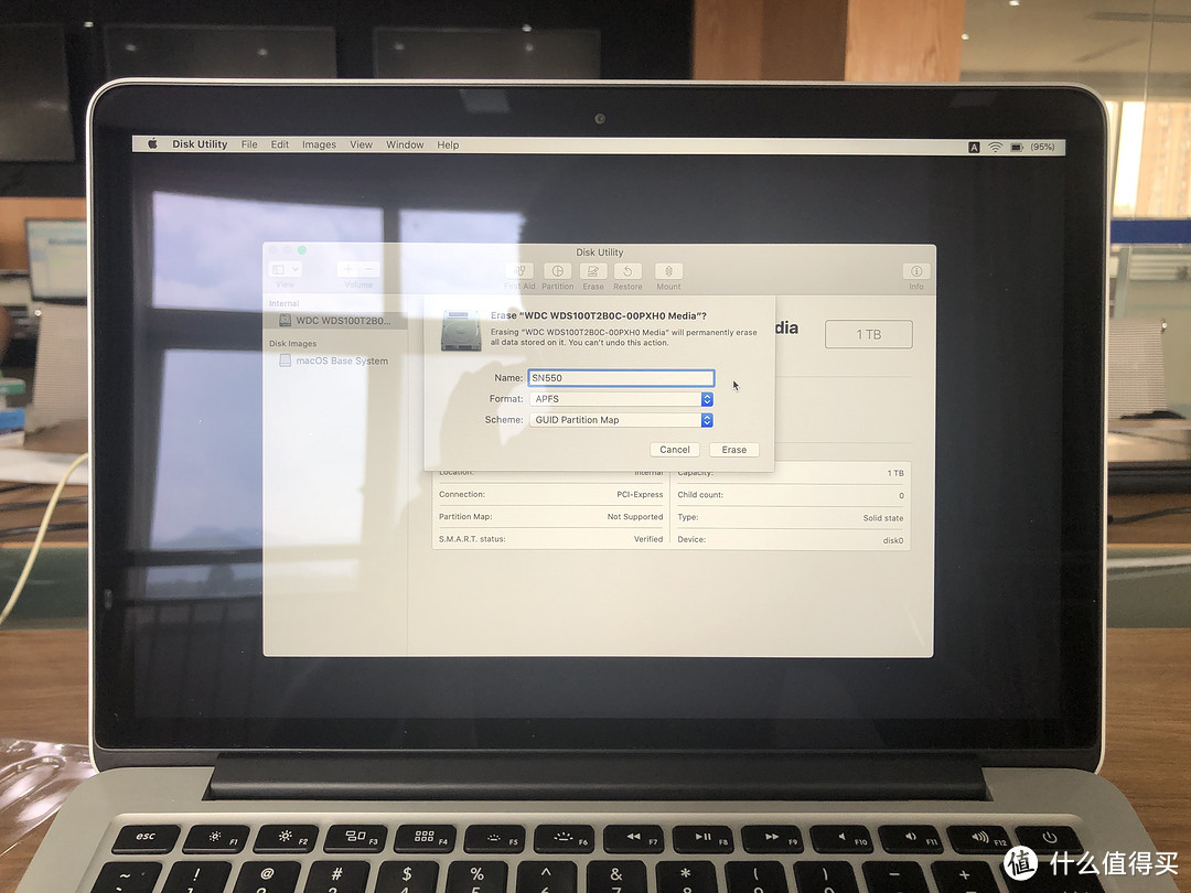 2015Early 版MacBook Pro 10.13 升级1T SSD