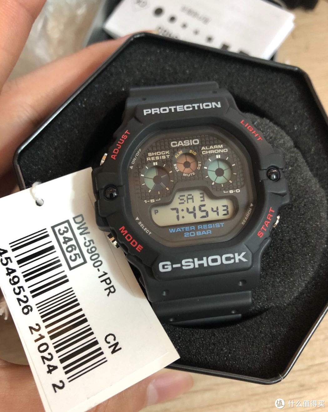 卡西欧G-shock之DW-6900二十五周年纪念款开箱