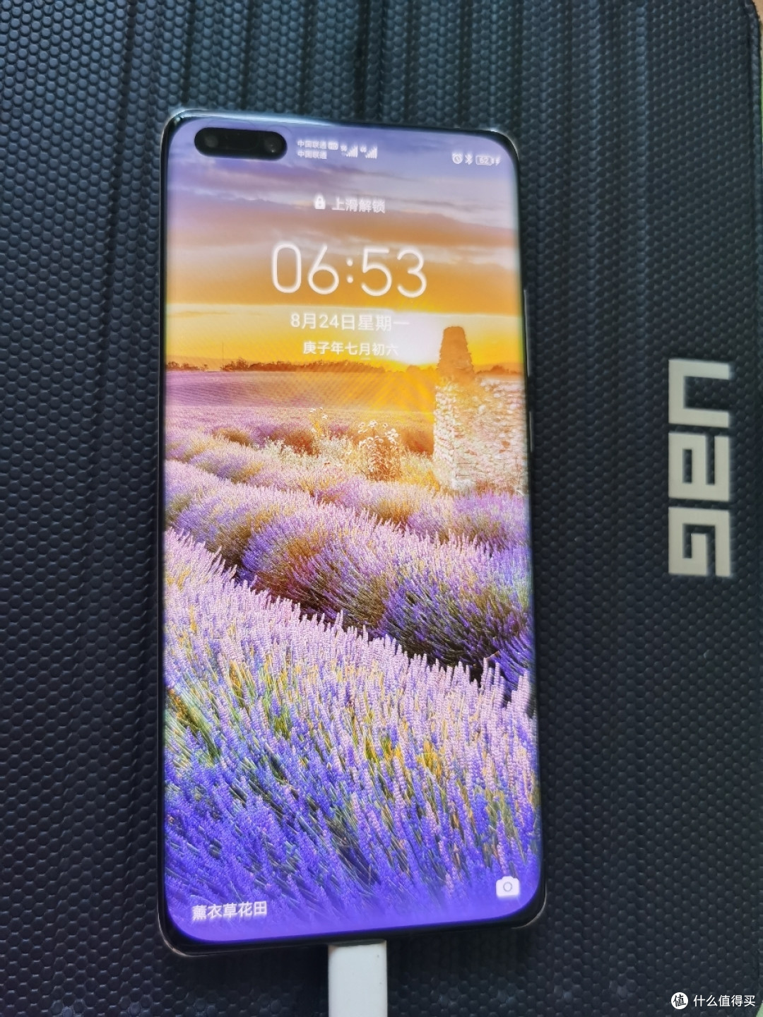 华为P40Pro,银色裸奔真好看